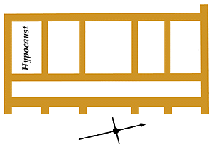 Plan of Cranhill Farm Roman Villa