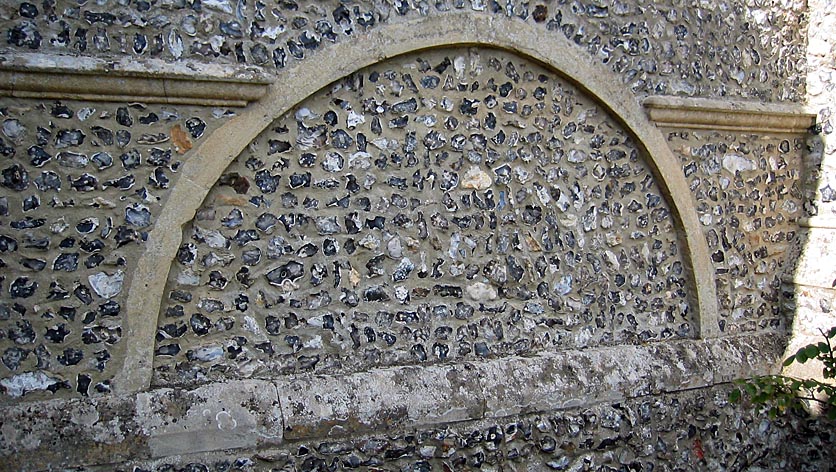 Arch for John Everafriad's Effigy at Aldworth Church, Berkshire - © Nash Ford Publishing