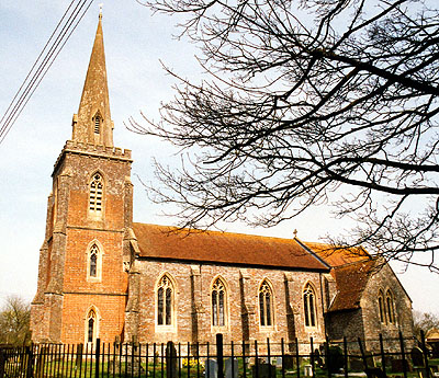 St. Barnabas' Church, Peasemore, Berkshire - © Nash Ford Publishing