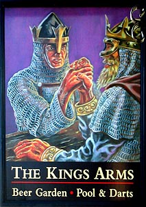 Alfred & Guthrum at the King's Arms in Wantage -  Nash Ford Publishing