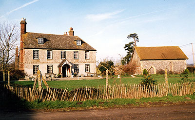 Brimpton Manor Farm & Chapel - © Nash Ford Publishing