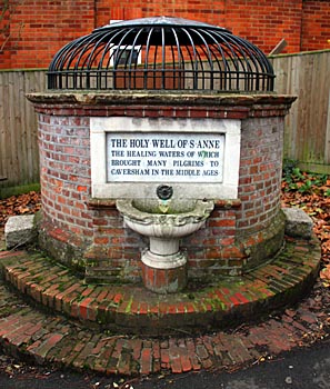 St. Anne's Well at Caversham, Oxfordshire (Berkshire) - � Nash Ford Publishing