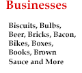 Biscuits, Bulbs, Beer, Bricks, Bacon, Bikes, Boxes, Books, Brown Sauce & More in Reading